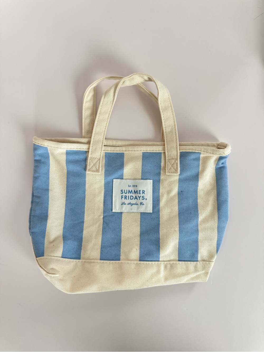 Mini Summer Fridays Tote - Blue Stripes - Sephoria